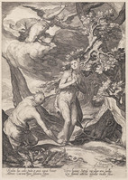 KG 02093
<br/>
Verdrijving uit het paradijs
<br/>
<em>Saenredam, Jan (ca. 1565/1566-1607)</em>